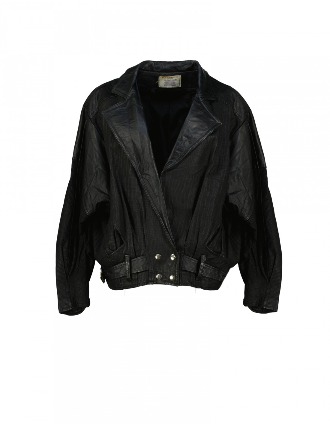 Vintage women's real leather jacket