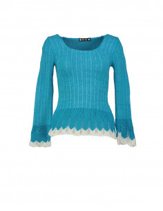 Igki moteriškas apvalios apykaklės megztinis