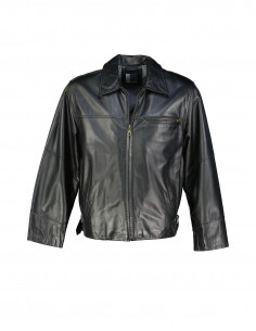 Henry Morell men's real leather jacket