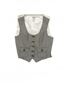 Moschino Jeans women's tailored vest