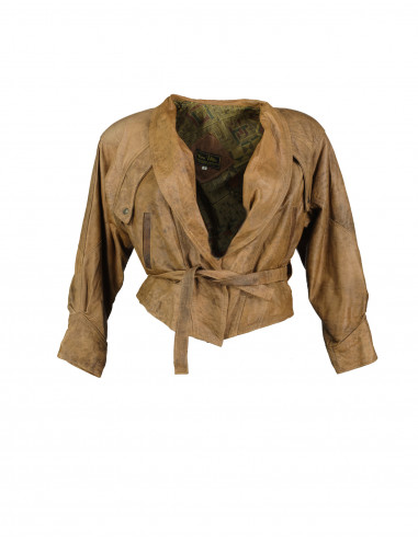 Lavorazione Artigiana women's real leather jacket
