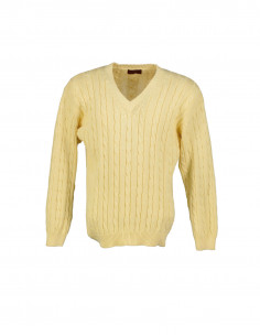 Seventy vyriškas v formos apykaklės megztinis