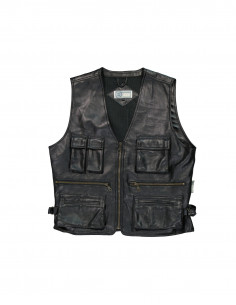 Brand Five men's faux leather vest