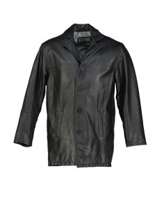 East River men's real leather jacket