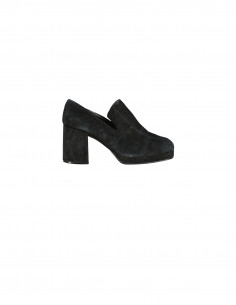 SL2 women's suede leather heels