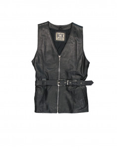 BOX women's real leather vest