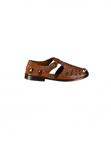 Moda Del Golfo men's real leather sandals