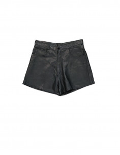 Vintage women's real leather shorts