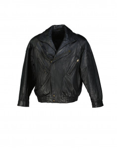 Henry Mony men's real leather jacket
