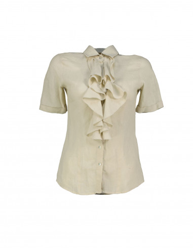 And women's linen blouse