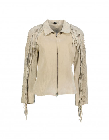 Together women's suede leather jacket