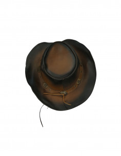 Scippis men's real leather hat