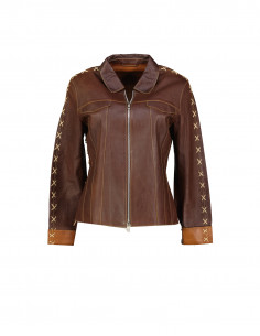 Battistoni women's real leather jacket