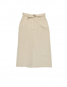 Elisabeth Shannon moteriškas lininis sijonas