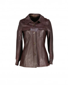 Friitala women's real leather jacket