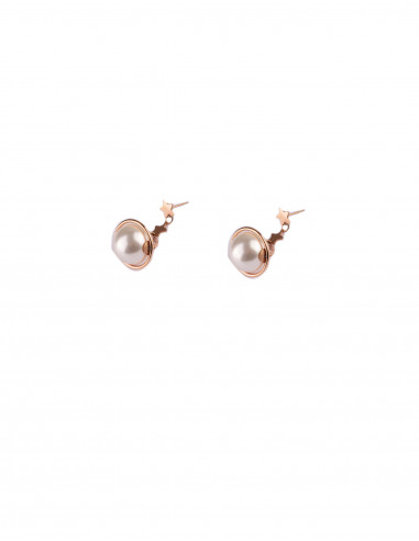 White women's earrings