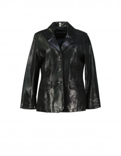 Kara Makan women's real leather jacket