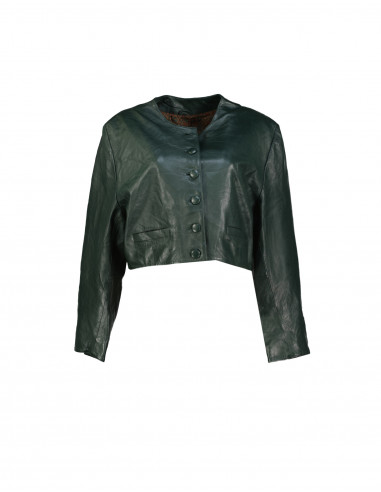 Capra women's real leather jacket