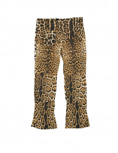 Yves Saint Laurent women's silk straight trousers