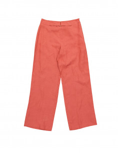 Savannah women's linen straight trousers