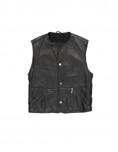 Doris Hartwich men's leather vest