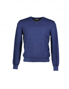 Gran Sasso men's wool V-neck sweater