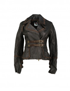 Just Cavalli women's real leather jacket