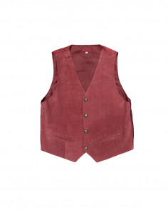 Royal men's leather vest