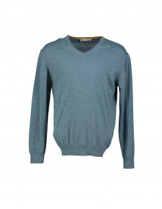 Charles Robertson men's wool V-neck sweater