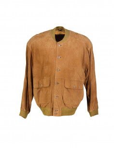 Vintage men's suede leather jacket