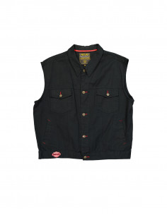 Atlas men's denim vest