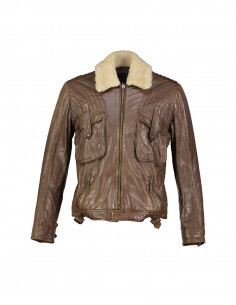 Just Cavalli men's real leather jacket