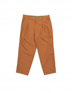 Vintage men's pleated trousers