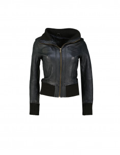 Vintage women's real leather jacket