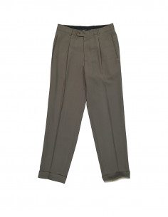 Hugo Boss men's wool tailored trousers