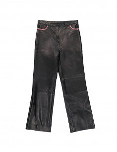 Vespucci women's leather trousers