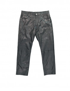 Man's Fashion men's leather trousers