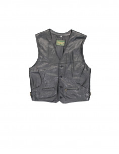 Vintage men's leather vest