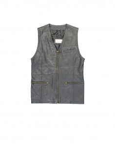 Michel Valerie women's leather vest