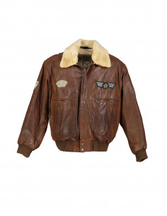 Air Service men's real leather jacket