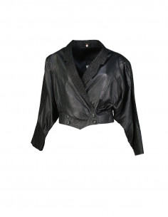 Vintage women's real leather 