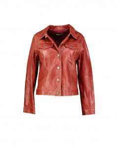 Pois women's leather jacket