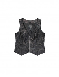 Highway women's real leather vest