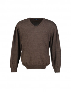 Brax men's merino wool V-neck sweater