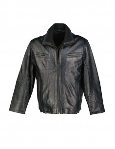 Big L men's real leather jacket