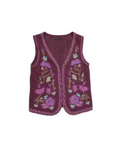 GC Fontana women's wool knitted vest