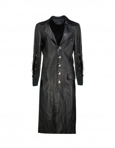 Vintage women's real leather coat