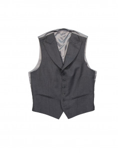 Vintage men's wool tailored vest