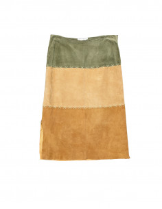 Outer Edge women's suede leather skirt