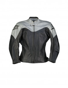 MJK men's leather jacket